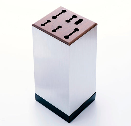 Knife Stand Japanese Nagomi - Holds 5 Knives 1 Scissor - 11.5x25cm-Kiichin - The #1 Place for Japanese Goods in Your Hand!
