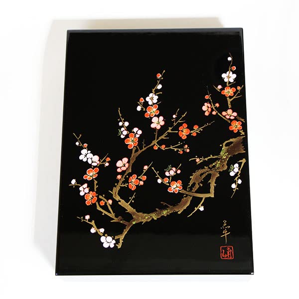 Kobayashi Lacquerware A4 Wooden Letter Box - Wedding, Family Celebration, Housewarming Gift-Kiichin - The #1 Place for Japanese Goods in Your Hand!