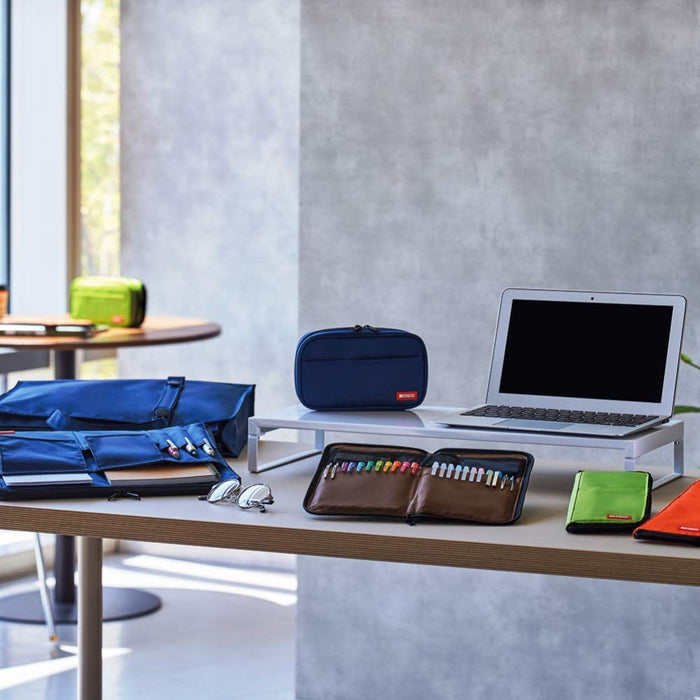 Lihit Lab A7554-11N A4 Indigo Bag In Bag Inner Bag-Kiichin - The #1 Place for Japanese Goods in Your Hand!
