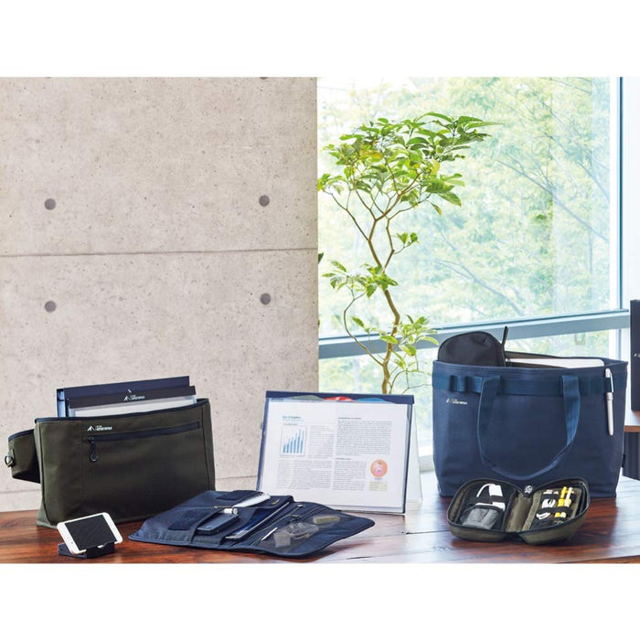 Lihit Lab Navy Tool Bag A7752-11 - Japanese Design-Kiichin - The #1 Place for Japanese Goods in Your Hand!