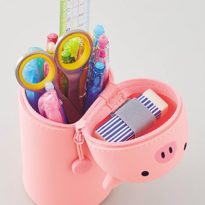 Lihit Lab Penguin Pen Case - Big Punilab A7714-10-Kiichin - The #1 Place for Japanese Goods in Your Hand!