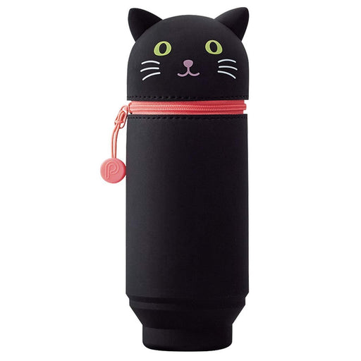 Lihit Lab Big Punilabo Kuroneko A7714-3 Pen Case - Japan's Top Priority-Kiichin - The #1 Place for Japanese Goods in Your Hand!