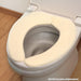Sanko Mitsuba 9mm Ivory Suction Washable Fluffy Toilet Seat Cover - Made in Japan-Kiichin - The #1 Place for Japanese Goods in Your Hand!