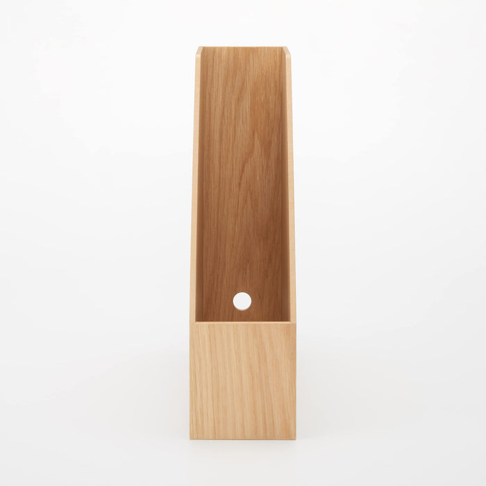 Mujirushi Ryohin A4 Wooden File Box Stand - Japan's Finest 44310205-Kiichin - The #1 Place for Japanese Goods in Your Hand!