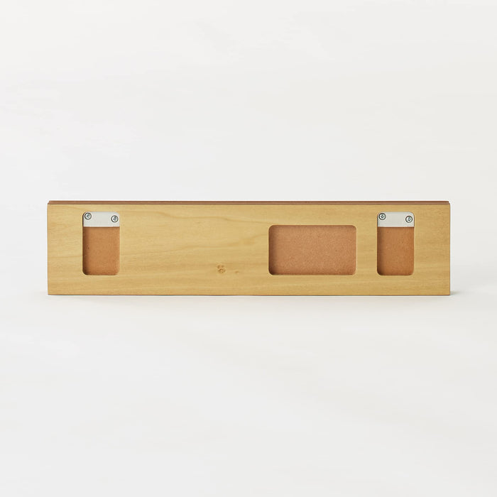 Mujirushi Ryohin Wall Hangers - Walnut 44X2.5X10Cm-Kiichin - The #1 Place for Japanese Goods in Your Hand!