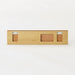 Mujirushi Ryohin Wall Hangers - Walnut 44X2.5X10Cm-Kiichin - The #1 Place for Japanese Goods in Your Hand!