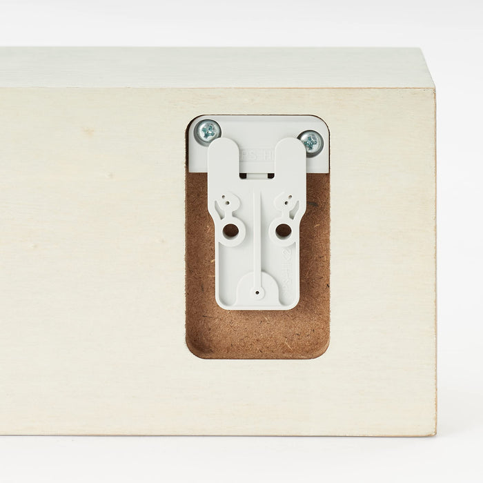 Mujirushi Ryohin Oak Light Gray Wall Shelf - 88x12x10cm-Kiichin - The #1 Place for Japanese Goods in Your Hand!