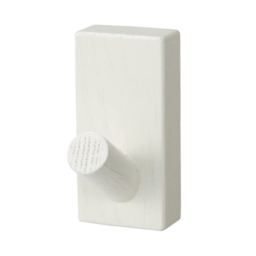 Mujirushi Ryohin Oak Wall Hook - Light Gray (4x6x8cm)-Kiichin - The #1 Place for Japanese Goods in Your Hand!