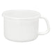 Noda Horo Enamel Round Food Containers - Small Size with Handle and Lid-Kiichin - The #1 Place for Japanese Goods in Your Hand!