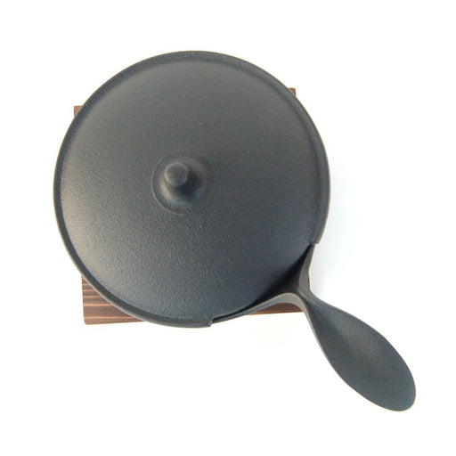 Ogasawara Rikucho Japan Nanbu Tekki Mini Frying Pan - Lid Included-Kiichin - The #1 Place for Japanese Goods in Your Hand!