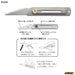 Olfa L Type 34B Craft Knife-Kiichin - The #1 Place for Japanese Goods in Your Hand!