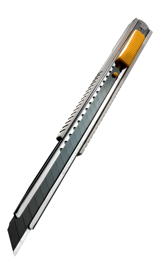 Olfa 038 241B Auto-Lock Cutter Knife Special Black Blade Silver-Kiichin - The #1 Place for Japanese Goods in Your Hand!