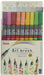 Pentel Japan Color Brush Pen Set - 18 Colors for Art Brush Xgfl-18St-Kiichin - The #1 Place for Japanese Goods in Your Hand!
