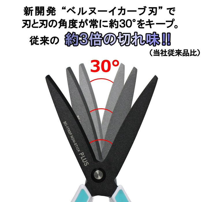 Plus Japan Scissors Set 2-Pack with Fluorine Coating for Precise Cutting-Kiichin - The #1 Place for Japanese Goods in Your Hand!
