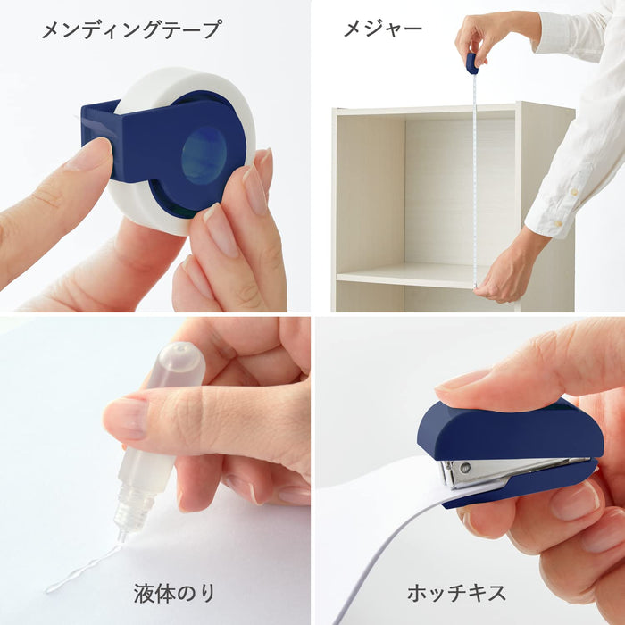 Plus Japan Stationery Kit - Team-Demi Kon TD-001 30-212 Ultimate Office Essential-Kiichin - The #1 Place for Japanese Goods in Your Hand!