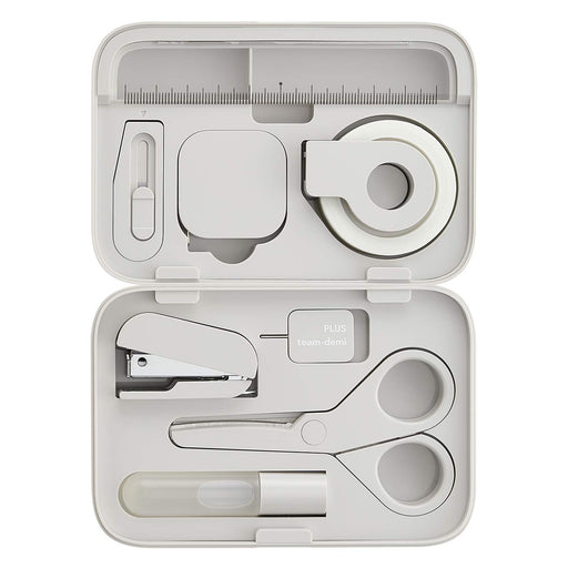 Plus Stationery Kit Team Demi Nezu TD-001 30-213 - Japanese-Made Stationery Set-Kiichin - The #1 Place for Japanese Goods in Your Hand!