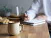 Riveret White Cafe Au Lait Mug - Japanese Crafted-Kiichin - The #1 Place for Japanese Goods in Your Hand!