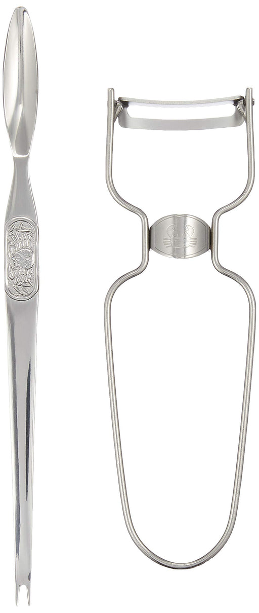 Shimomura Kougyou Cpl-602 Easy Crab Shelling Peeler Set-Kiichin - The #1 Place for Japanese Goods in Your Hand!