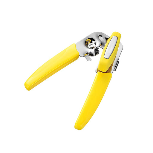 Shimomura Kougyou Karuraku KR-608 Can Opener Yellow 185x50x45mm-Kiichin - The #1 Place for Japanese Goods in Your Hand!
