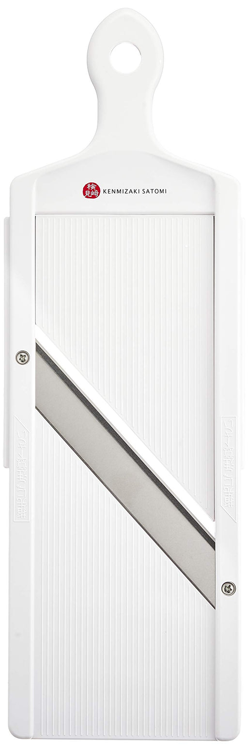 Shimomura Kogyo Kz-613 Wide Slicer 120x57x385mm Japan Niigata Tsubame-Sanjo White-Kiichin - The #1 Place for Japanese Goods in Your Hand!