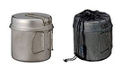 Snow Peak Titanium Trek 1400 - Lightweight Camping Cookware-Kiichin - The #1 Place for Japanese Goods in Your Hand!