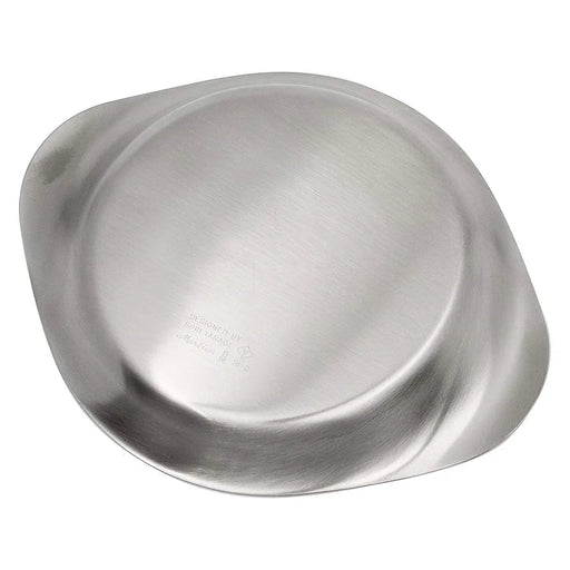 Sori Yanagi 18cm Stainless Steel Serving Platter-Kiichin - The #1 Place for Japanese Goods in Your Hand!