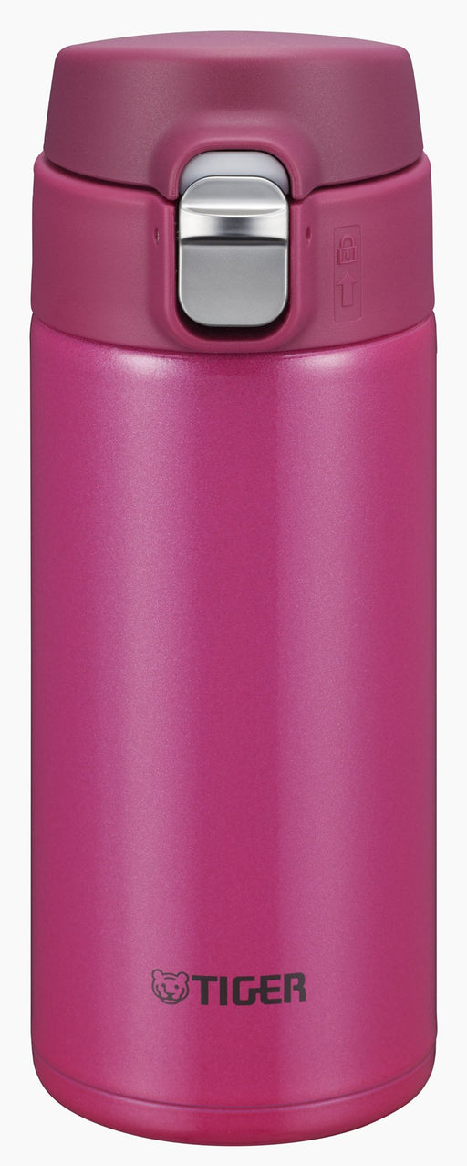 Tiger Thermos 360ml Stainless Steel Water Bottle - Sahara Pink-Kiichin - The #1 Place for Japanese Goods in Your Hand!