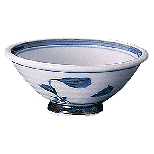 Seto Ware Ceramic Rice Bowl Tamabuchi-Hanae 12.5Cm - Authentic Japanese Tableware-Kiichin - The #1 Place for Japanese Goods in Your Hand!