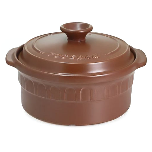 Premium 22cm Toceram Ceramic Casserole Pot - Heat-Resistant & Durable-Kiichin - The #1 Place for Japanese Goods in Your Hand!