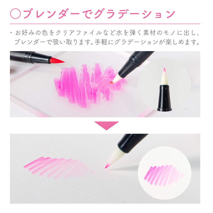 Tombow 12-Piece Pastel Dual Brush Pen Set - Japan Priority-Kiichin - The #1 Place for Japanese Goods in Your Hand!