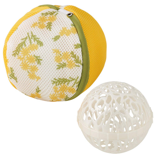 Top Labo Laundry Net - Soft Wash Bra Net Mimosa 65075800 - 16.5x16.5x16.5cm - Japan (11x11cm Ball Size)-Kiichin - The #1 Place for Japanese Goods in Your Hand!