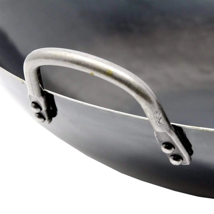 Yamada 33cm Double-Handle Wok - Premium Iron (1.2mm Thickness)-Kiichin - The #1 Place for Japanese Goods in Your Hand!